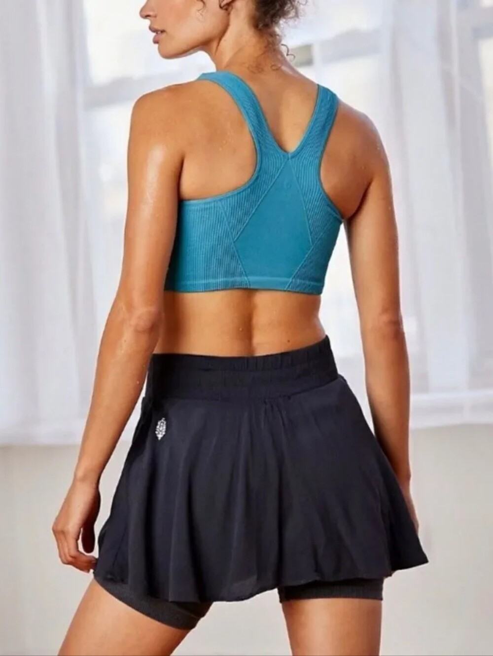 FP Movement Ballet All Day Skort in faded black